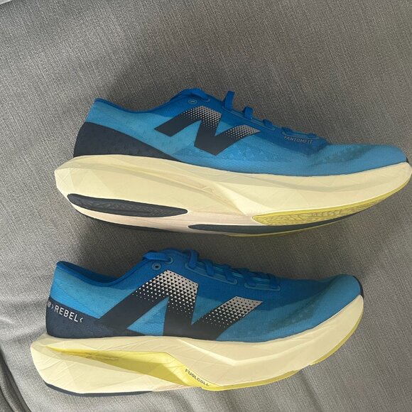 Mens New Balance Fuelcell Rebel v4 Spice Blue Size 11 main image 8